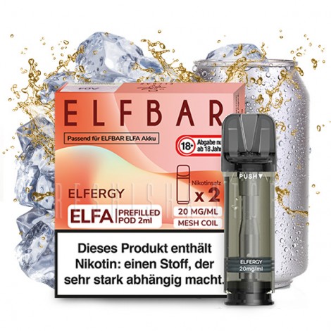 Elfbar - ELFA - Prefilled Pod - Elfstorm - 2ml - 2er Pack