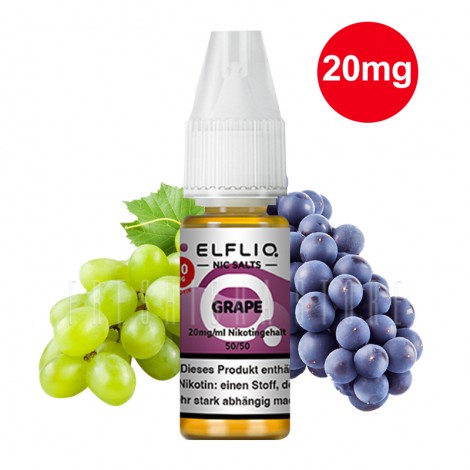 Elfbar - ElfLiq - Grape - 10ml - 20mg