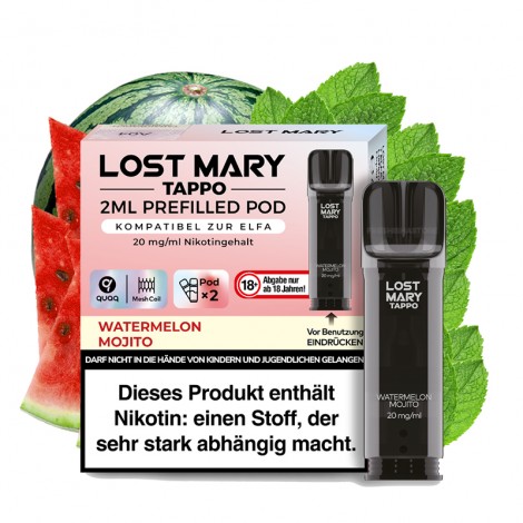 Lost Mary - Prefilled Pod - Tappo - Watermelon Mojito - 20mg