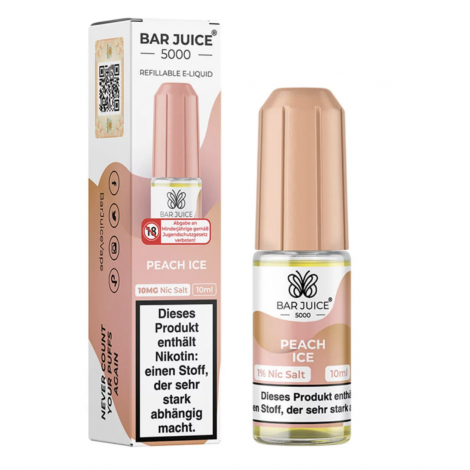 Bar Juice 5000 - Peach Ice - 10ml - 10mg