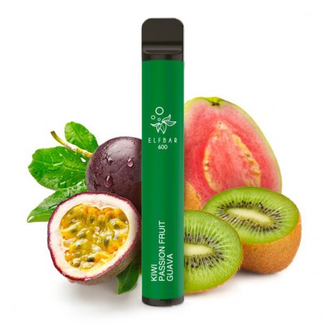 Elfbar - 600 Einweg E-Zigarette - Kiwi Passion Fruit Guava - 20mg - CP