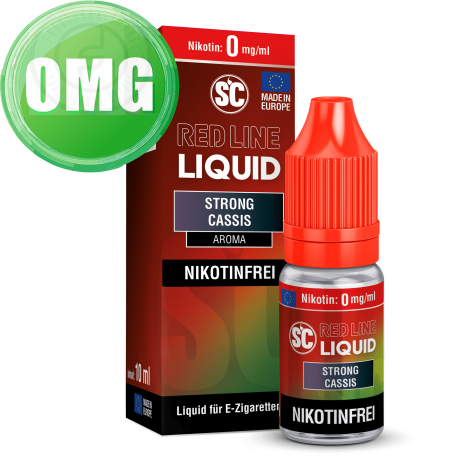 SC - Red Line - Strong Cassis - Nikotinsalz Liquid - 10ml - 0mg