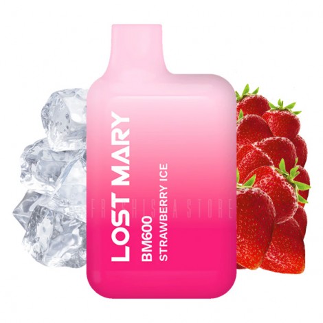 Lost Mary - BM600 - Einweg E-Zigarette - Strawberry Ice - 20mg - CP