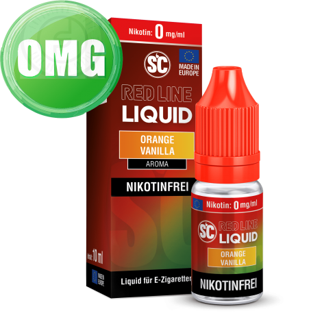 SC - Red Line - Orange Vanilla - Nikotinsalz Liquid - 10ml - 0mg