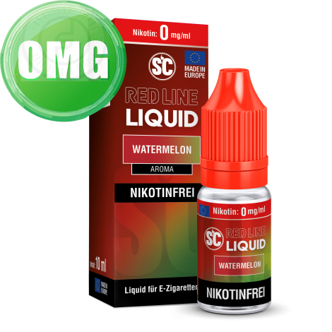 SC - Red Line - Watermelon - Nikotinsalz Liquid - 10ml - 0mg