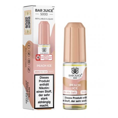 Bar Juice 5000 - Peach Ice - 10ml - 20mg