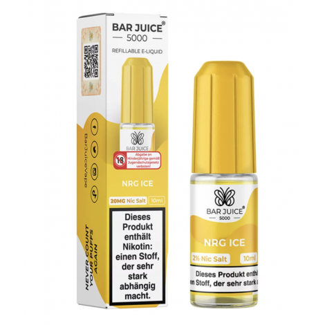 Bar Juice 5000 - NRG Ice - 10ml - 20mg