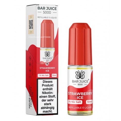 Bar Juice 5000 - Strawberry Ice - 10ml - 10mg