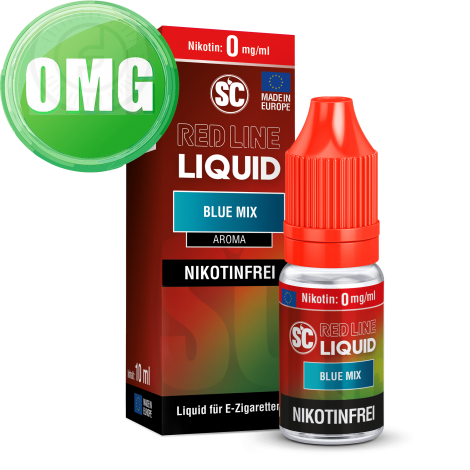 SC - Red Line - Blue Mix - Nikotinsalz Liquid - 10ml - 0mg