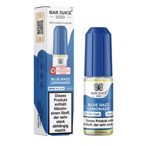 Bar Juice 5000 - Blue Razz Lemonade - 10ml - 20mg