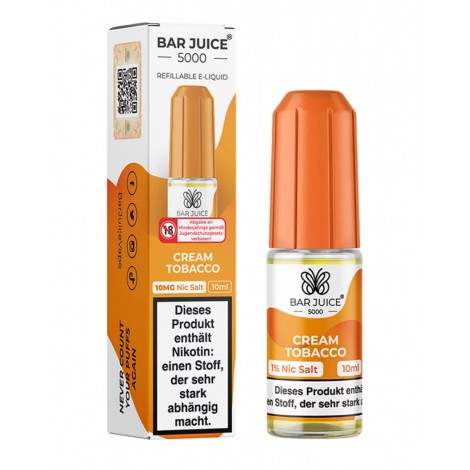 Bar Juice 5000 - Cream Tobacco - 10ml - 10mg