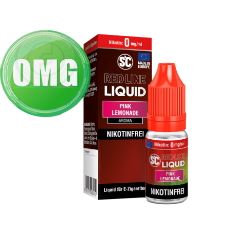 SC - Red Line - Pink Lemonade - Nikotinsalz Liquid - 10ml - 0mg