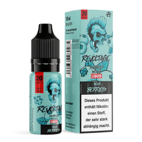 Revoltage - Aqua Berries - Nikotinsalz Liquid - 10ml - 20mg