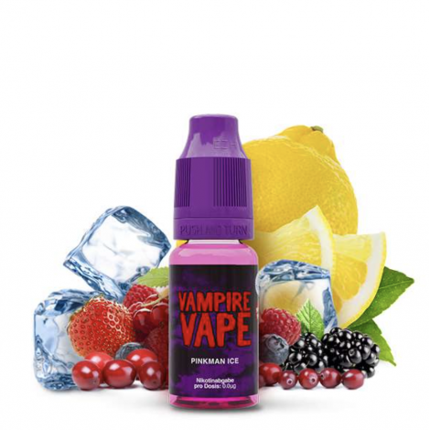 Vampire Vape - Nikotin Liquid - Pinkman Ice - 10ml - 12mg