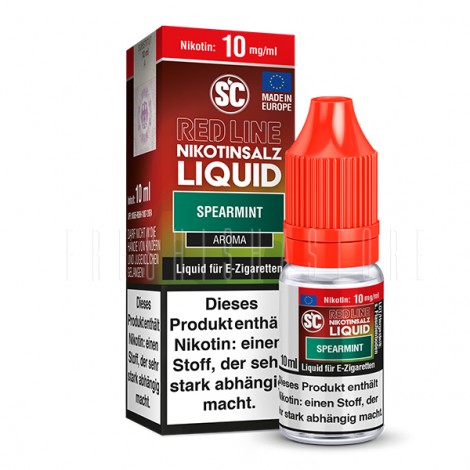 SC - Red Line - Spearmint - Nikotinsalz Liquid - 10ml - 10mg