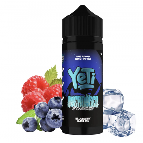 Yeti Overdosed - Blueberry Razz Ice - Aroma - 10ml