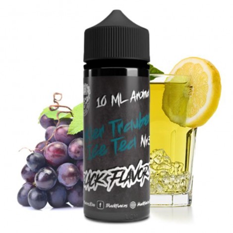 BLACK FLAVOURS - Dunkler Trauben Ice Tea - Aroma - 10ml