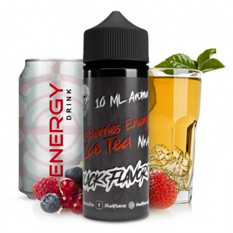 BLACK FLAVOURS - Wild Berries Energy Ice Tea - Aroma - 10ml