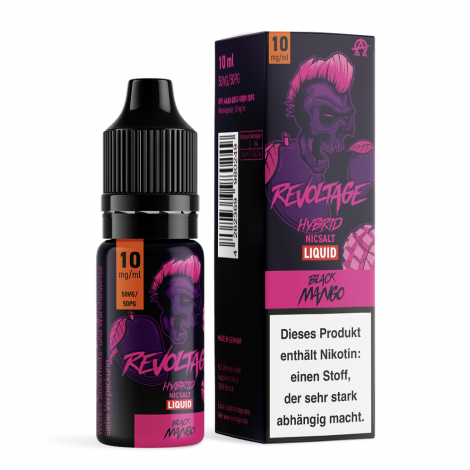 Revoltage - Black Mango - Nikotinsalz Liquid - 10ml - 10mg