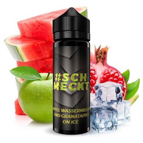 HASHTAG SCHMECKT - Apfel, Wassermelone und Granatapfel on Ice - Aroma - 10ml