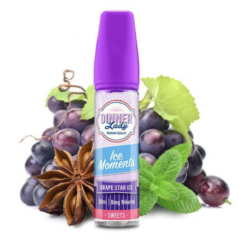 Dinner Lady - Ice Moments - Grape Star Ice - Aroma - 20ml