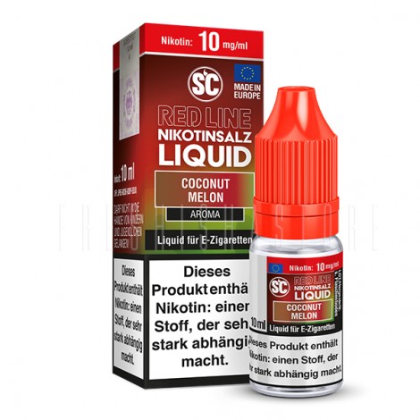 SC - Red Line - Coconut Melon - Nikotinsalz Liquid - 10ml - 10mg