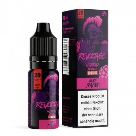 Revoltage - Black Mango - Nikotinsalz Liquid - 10ml - 20mg