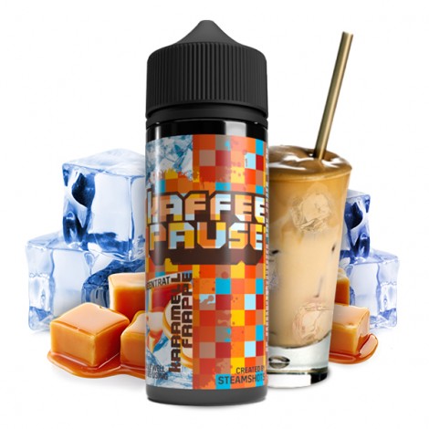 KAFFEEPAUSE by Steamshots - Karamell Frappe Ice - Aroma - 10ml