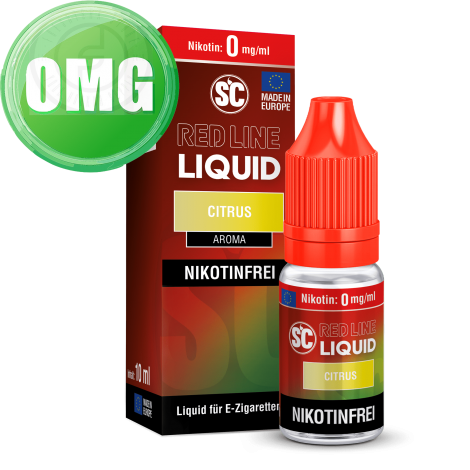 SC - Red Line - Citrus - Nikotinsalz Liquid - 10ml - 0mg