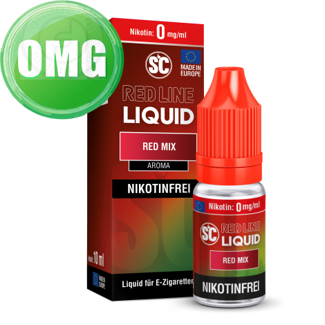 SC - Red Line - Red Mix - Nikotinsalz Liquid - 10ml - 0mg