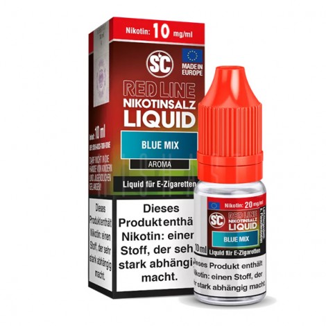 SC - Red Line - Blue Mix - Nikotinsalz Liquid - 10ml - 10mg